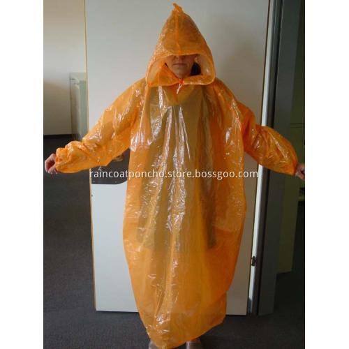Waterproof Disposable Emergency Best Travel Raincoat